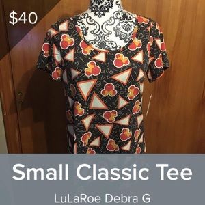 LuLaRoe Minnie Mouse Small Classic Tee